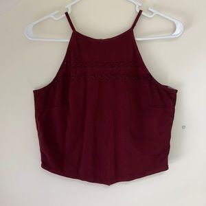 Red Halter/Tank top